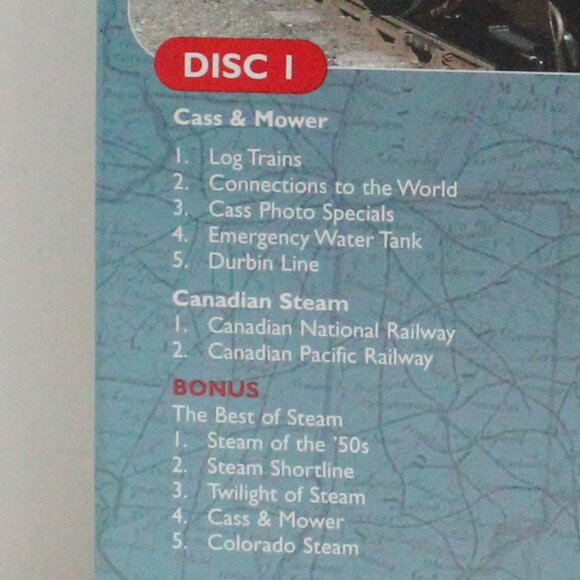 Railway Journeys: The Vanishing Age of Steam 5 Disc DVD Set in a Tin Box - Picture 11 of 16